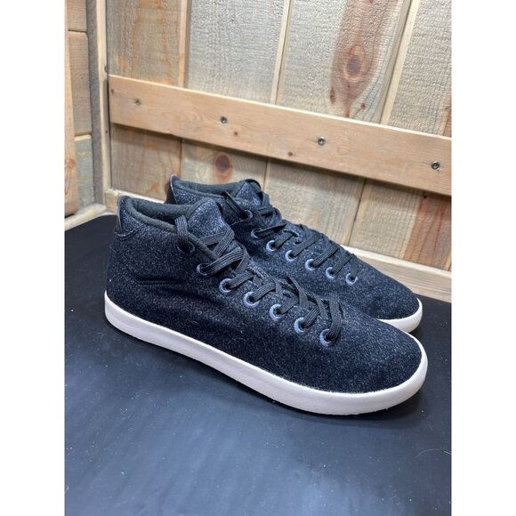 Allbirds WPM Wool Piper Mids Mens High Top Sneakers Size 10 Blue Gray - Picture 1 of 8